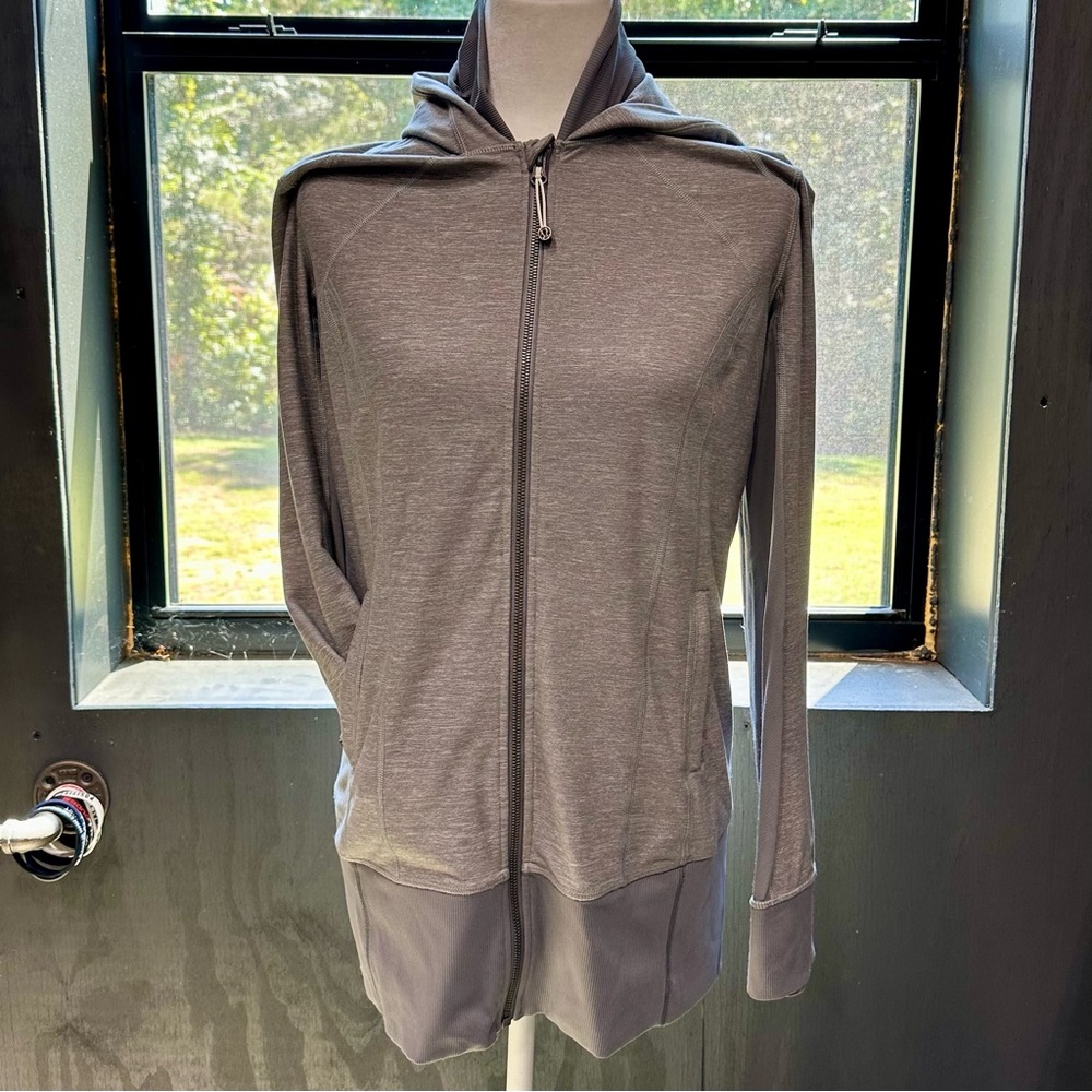 Gray lululemon Zip-Up Hoodie